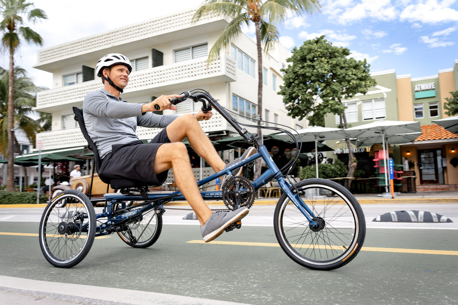 sunseeker electric recumbent bike