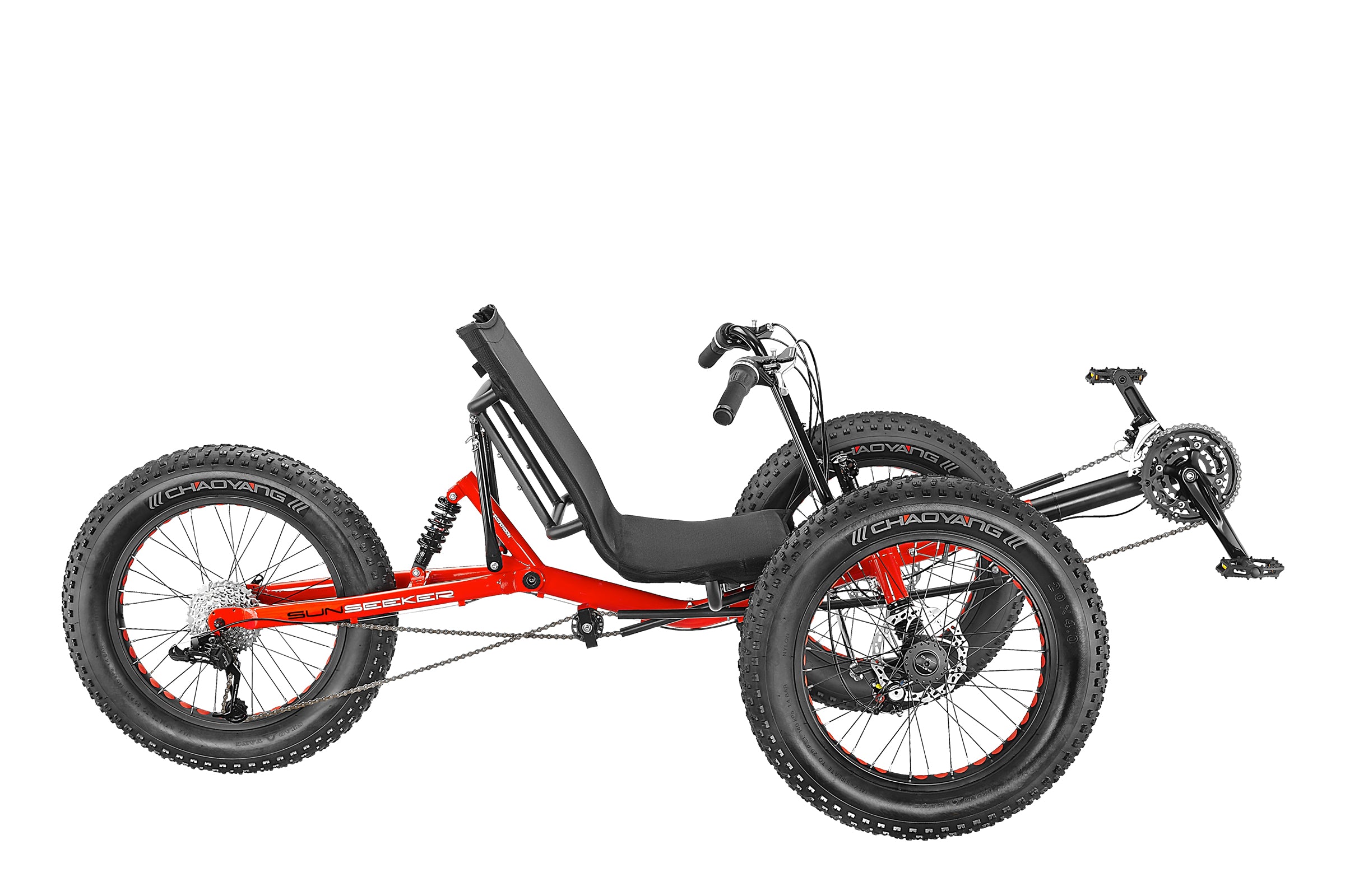 Sun recumbent shop trike