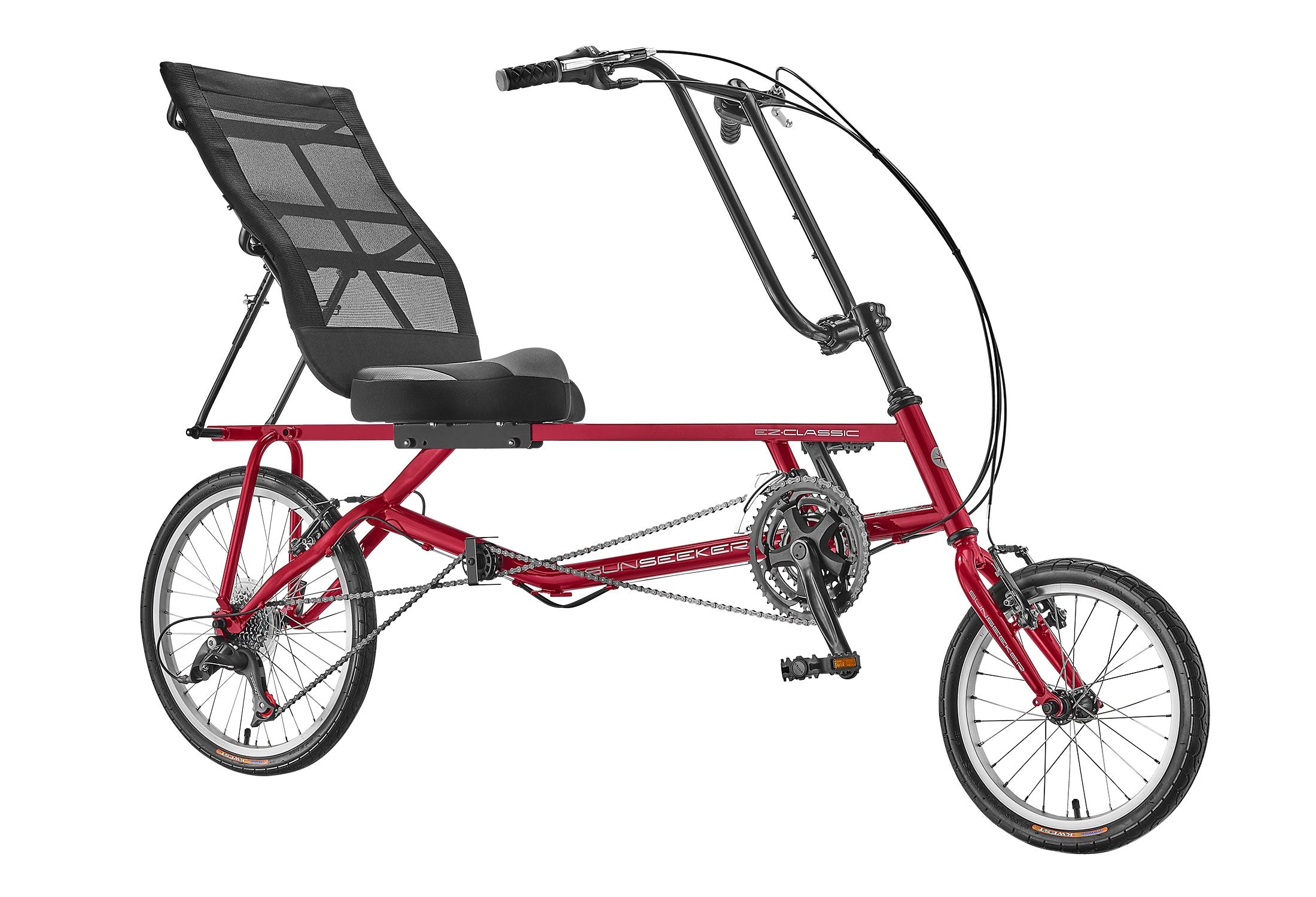 Sun seeker deals recumbent bike